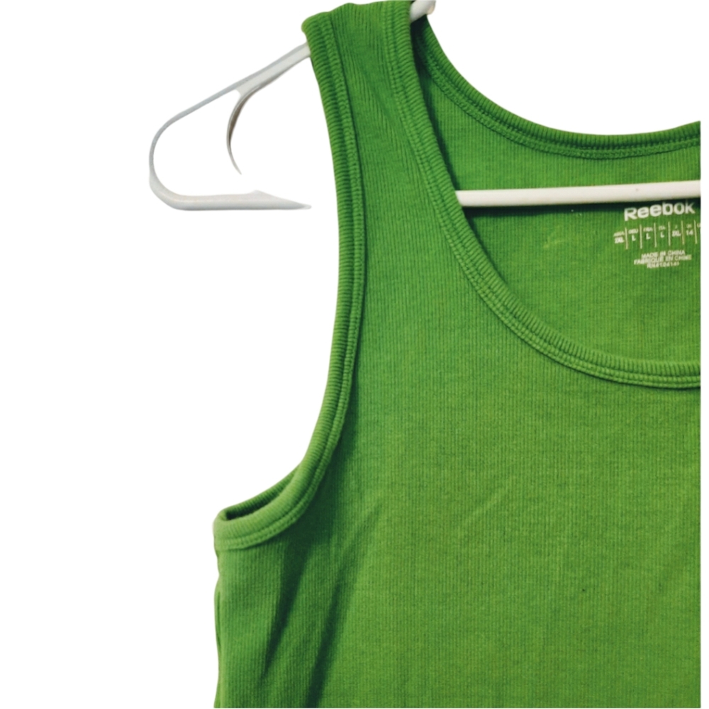 🌞 3/$15 Reebok Ribbed Tank Large - Picture 3 of 6